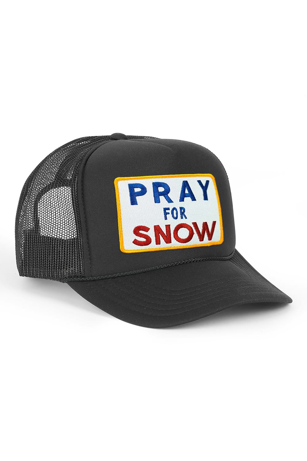 PRAY FOR SNOW VINTAGE TRUCKER HAT