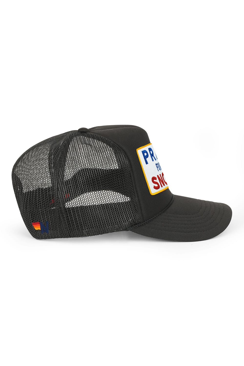 PRAY FOR SNOW VINTAGE TRUCKER HAT