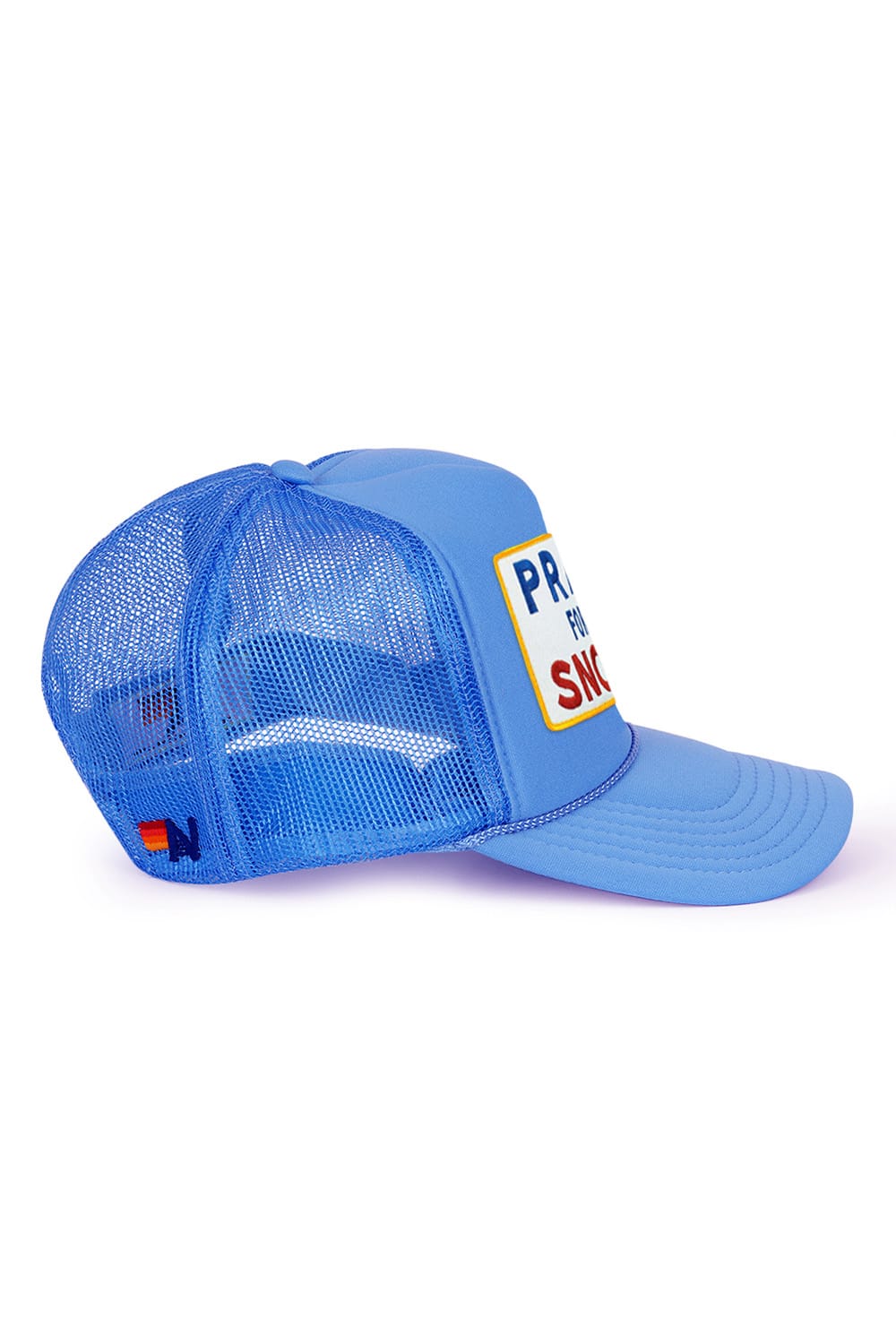 PRAY FOR SNOW VINTAGE TRUCKER HAT
