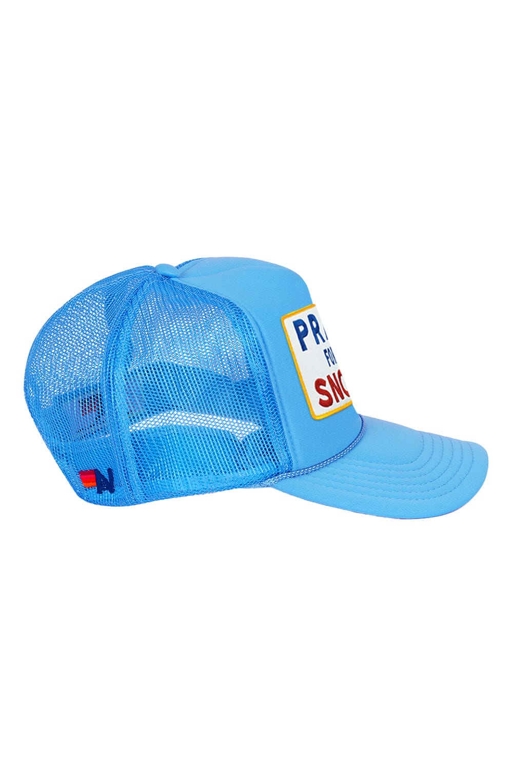 PRAY FOR SNOW VINTAGE TRUCKER HAT