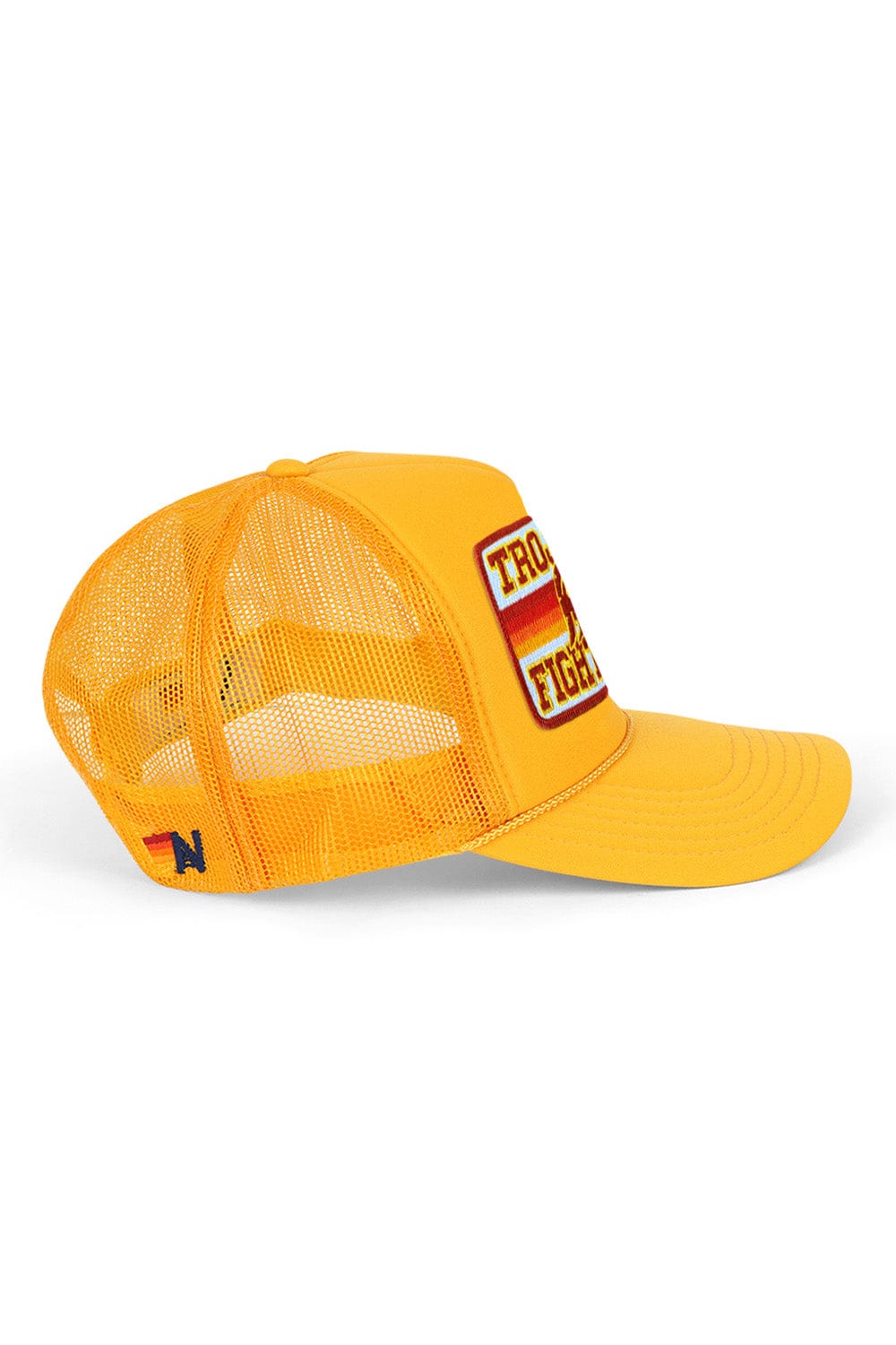 UNIVERSITY OF SOUTHERN CALIFORNIA FIGHT ON VINTAGE LOW RISE TRUCKER - GOLD