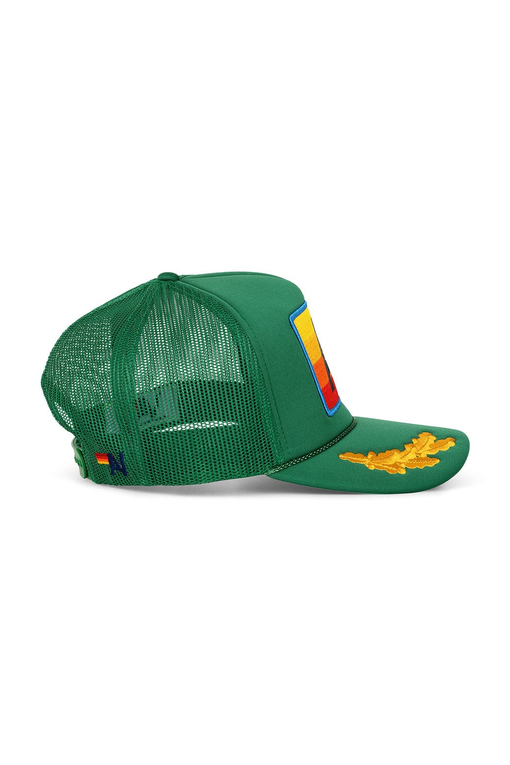 LOGO RAINBOW - VINTAGE LOW RISE LEAF TRUCKER