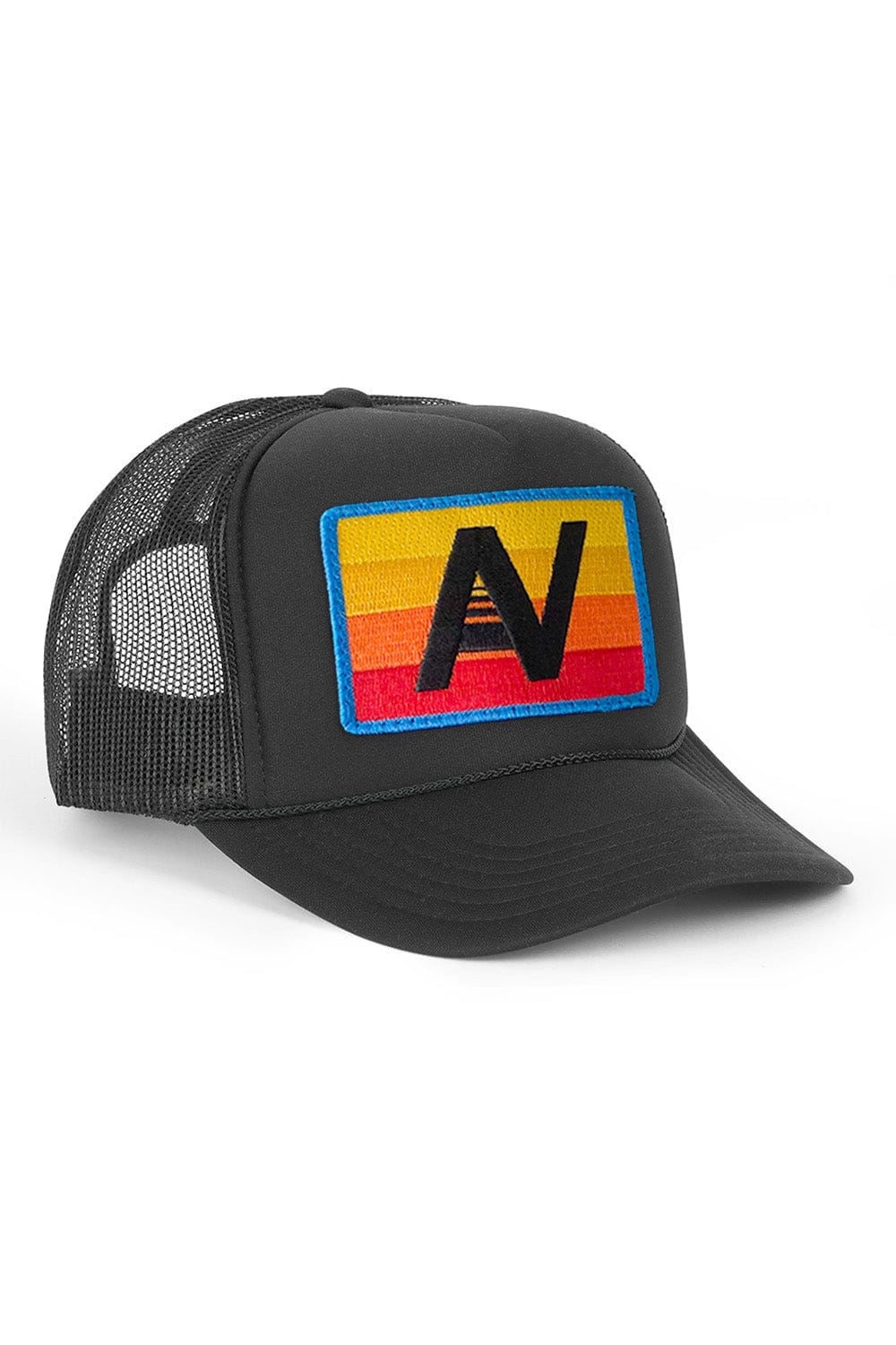 KIDS LOGO RAINBOW VINTAGE FOAM TRUCKER HAT