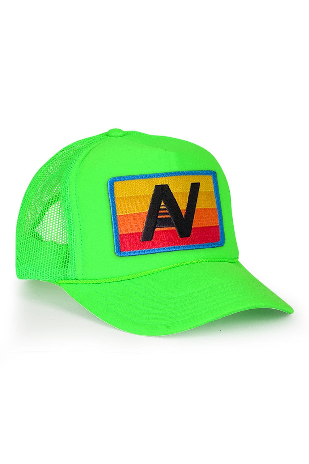 KIDS LOGO RAINBOW VINTAGE FOAM TRUCKER HAT