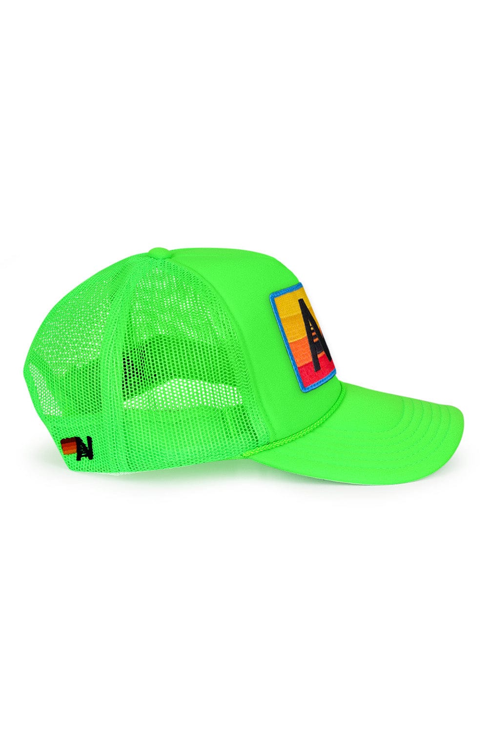 KIDS LOGO RAINBOW VINTAGE FOAM TRUCKER HAT