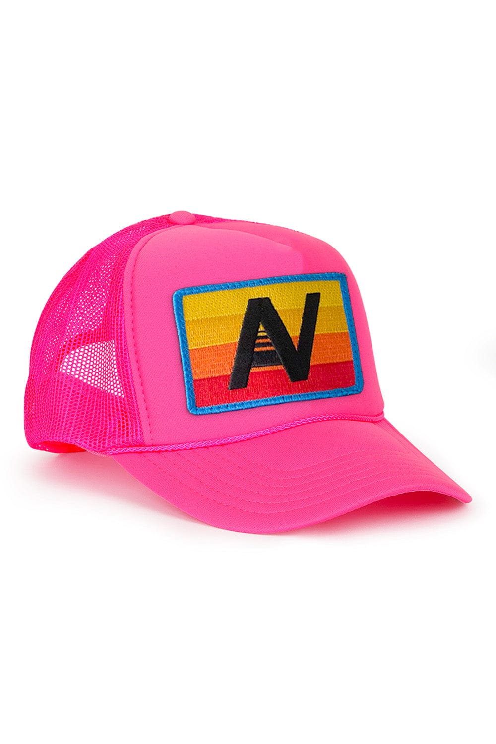 KIDS LOGO RAINBOW VINTAGE FOAM TRUCKER HAT