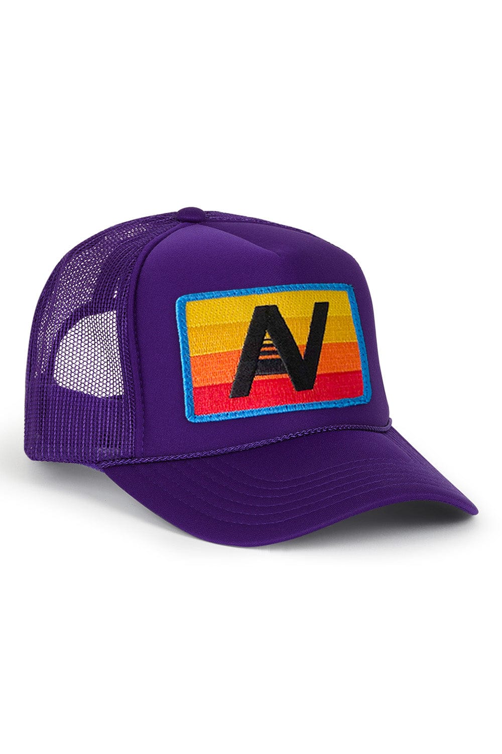 KIDS LOGO RAINBOW VINTAGE FOAM TRUCKER HAT