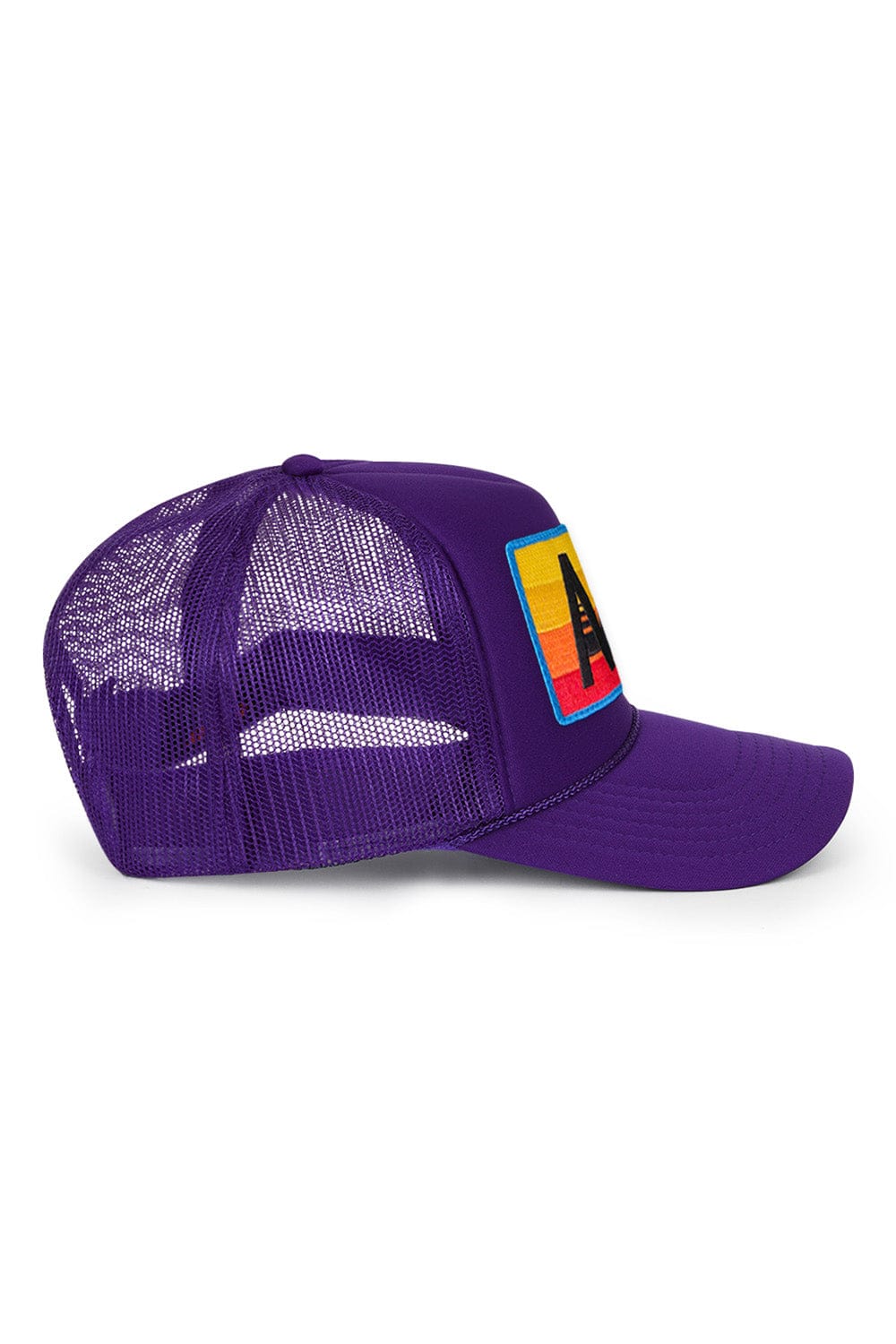 KIDS LOGO RAINBOW VINTAGE FOAM TRUCKER HAT