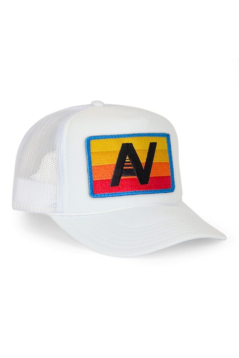 KIDS LOGO RAINBOW VINTAGE FOAM TRUCKER HAT