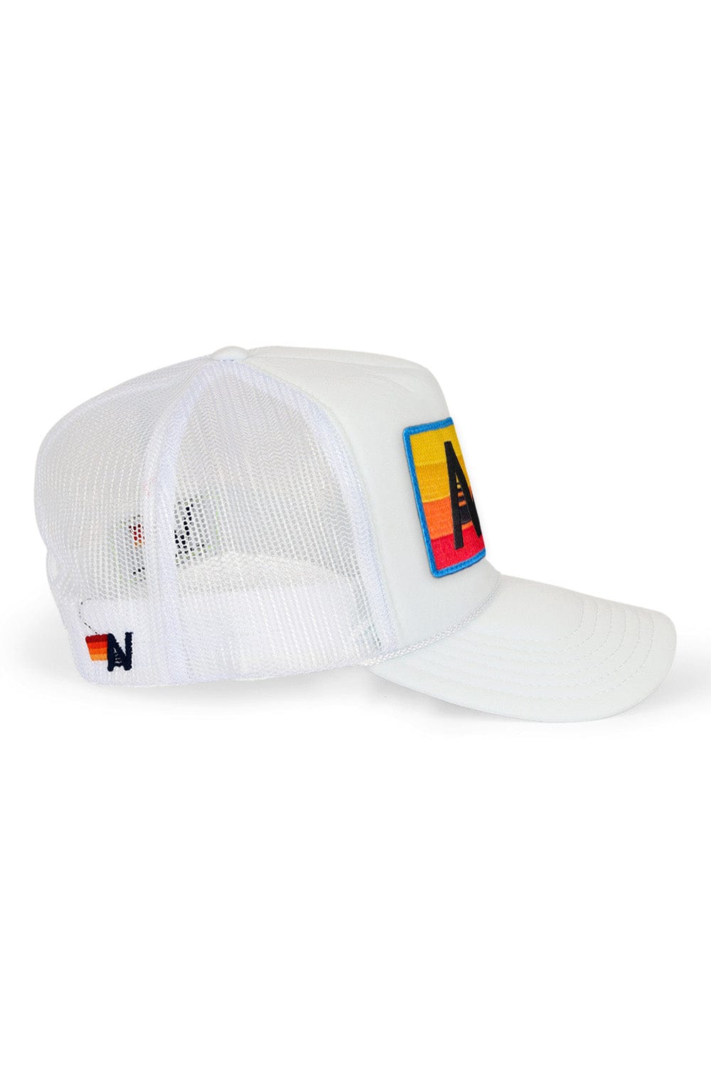 KIDS LOGO RAINBOW VINTAGE FOAM TRUCKER HAT