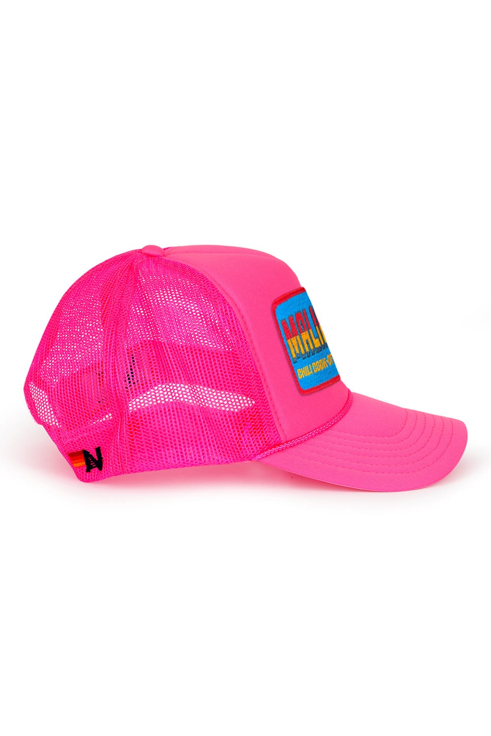 MALIBU CHILI COOK-OFF 2026 VINTAGE LOW RISE TRUCKER - NEON PINK
