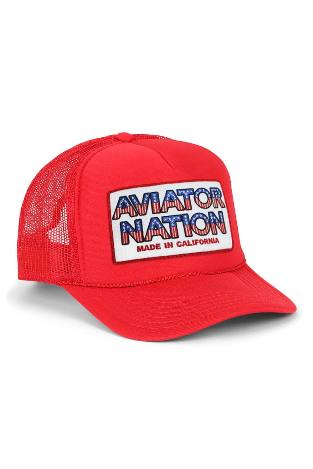 AVIATOR NATION USA PATRIOTIC VINTAGE TRUCKER HAT