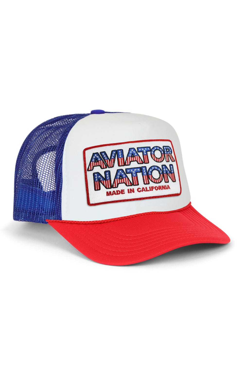 AVIATOR NATION USA PATRIOTIC VINTAGE TRUCKER HAT