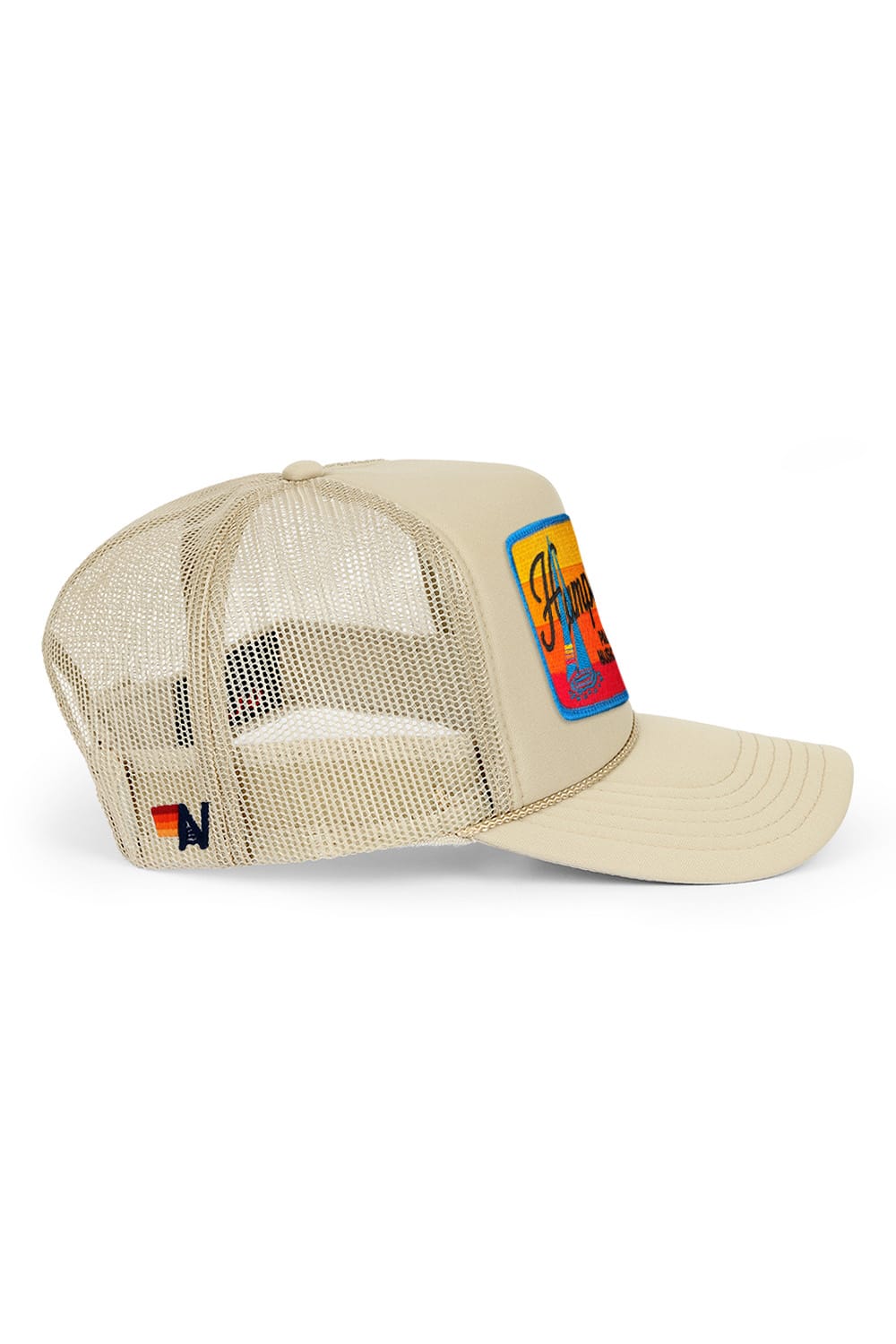 PALM TREE FESTIVAL HAMPTONS 2026 VINTAGE LOW RISE TRUCKER - KHAKI