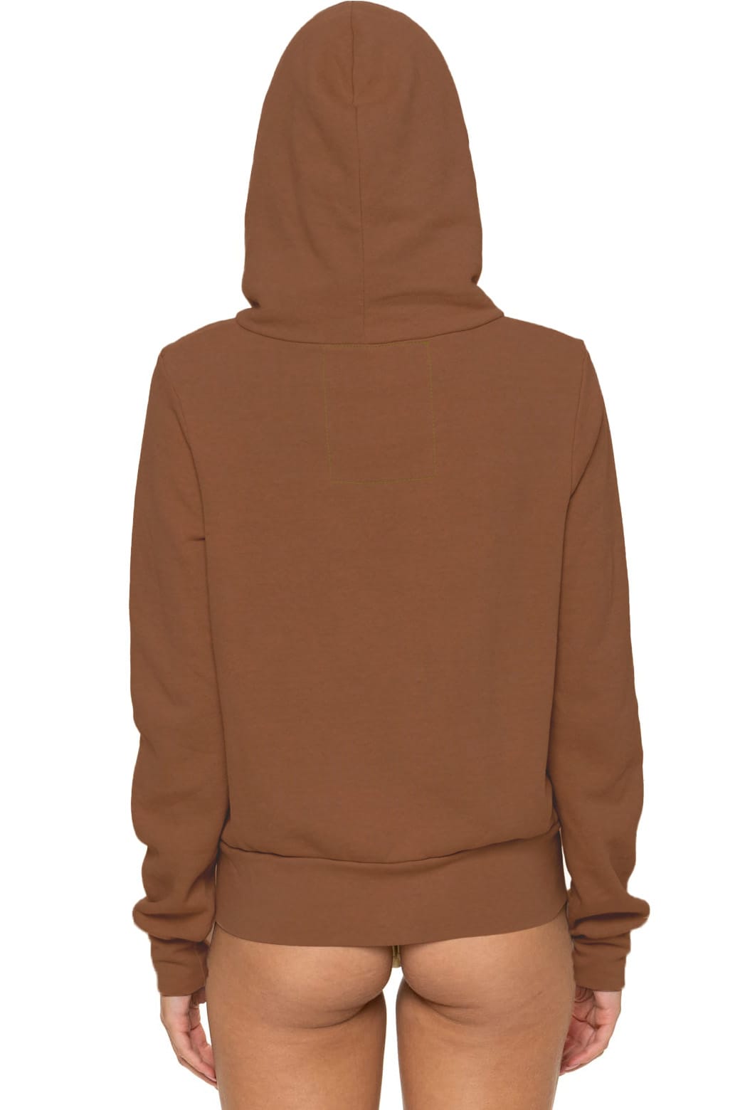 5 STRIPE HOODIE - CINNAMON