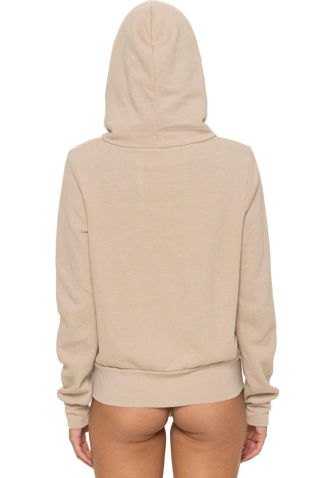 5 STRIPE HOODIE - SAND