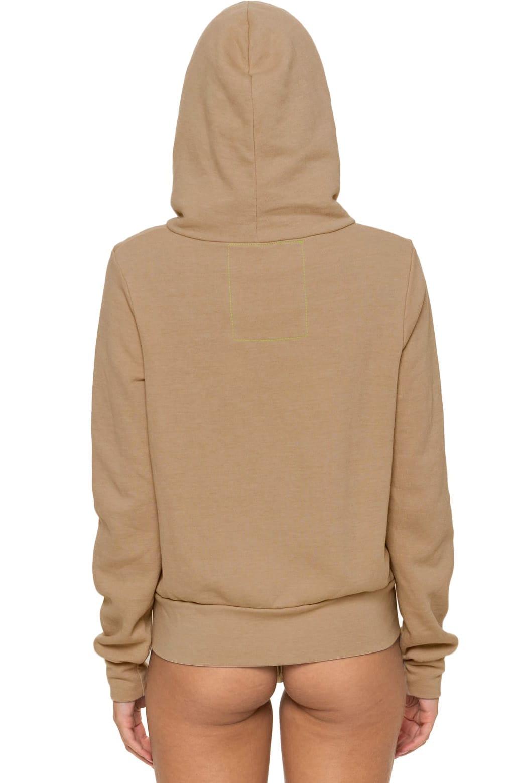 5 STRIPE HOODIE - TAN