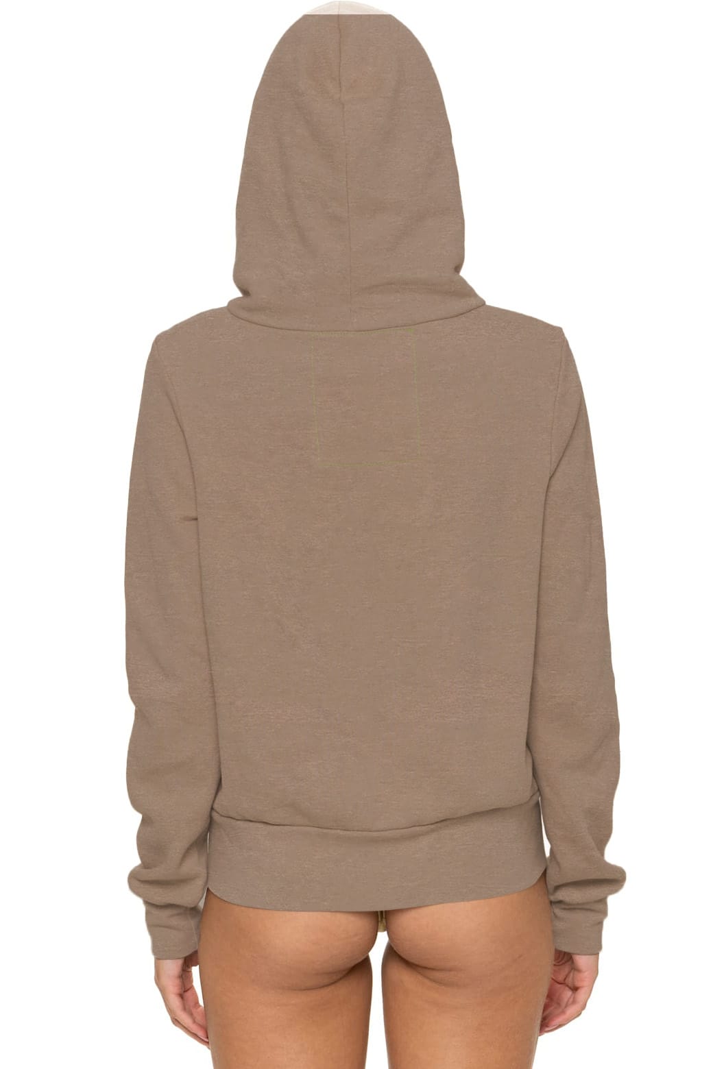 5 STRIPE HOODIE - TAUPE