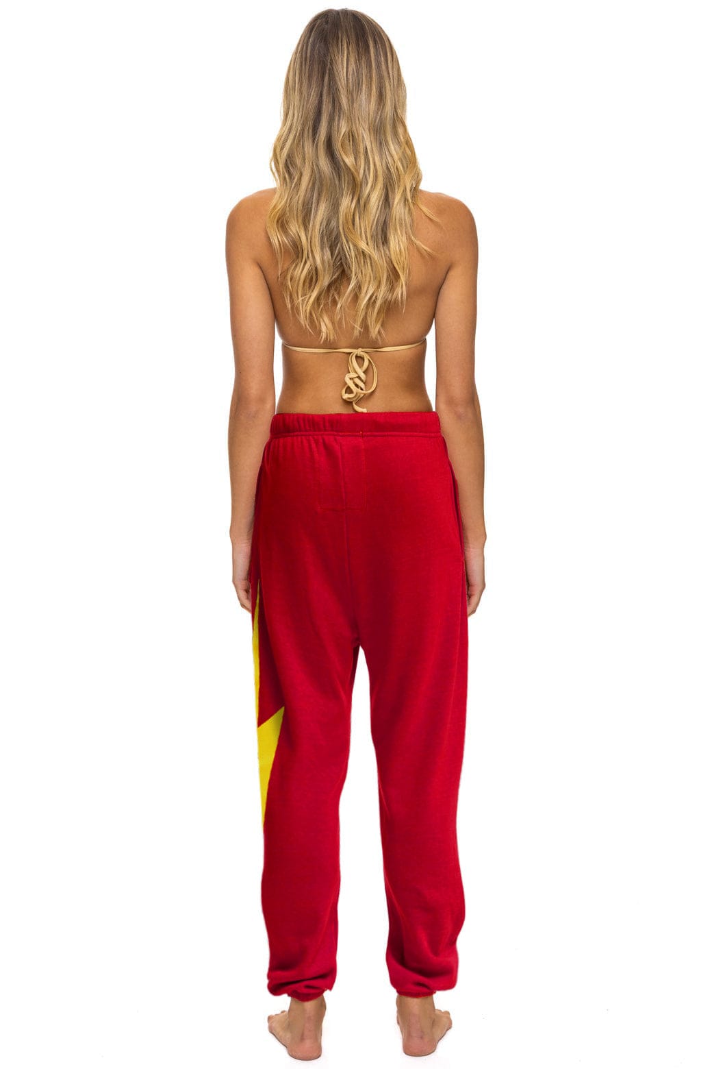 UNIVERSITY OF SOUTHERN CALIFORNIA BOLT UNISEX POCKET SWEATPANTS - CARDINAL