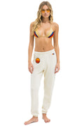 SUNSET PATCH SWEATPANTS - VINTAGE WHITE