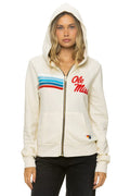 OLE MISS 2026 ZIP HOODIE - VINTAGE WHITE