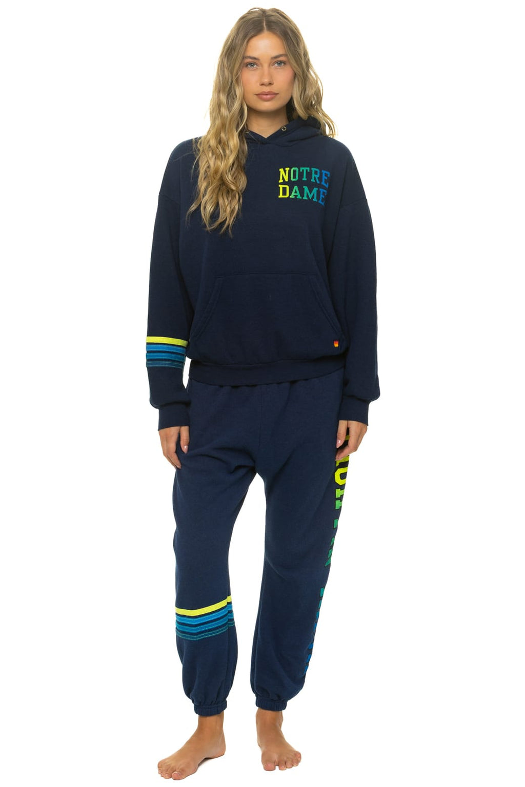 NOTRE DAME 2026 UNISEX POCKET SWEATPANTS - NAVY