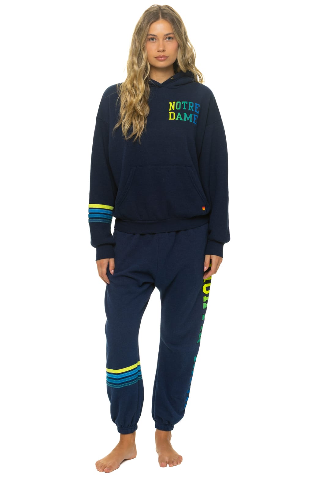NOTRE DAME 2026 UNISEX POCKET SWEATPANTS - NAVY