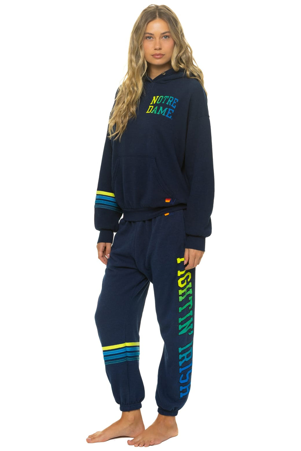 NOTRE DAME 2026 UNISEX POCKET SWEATPANTS - NAVY