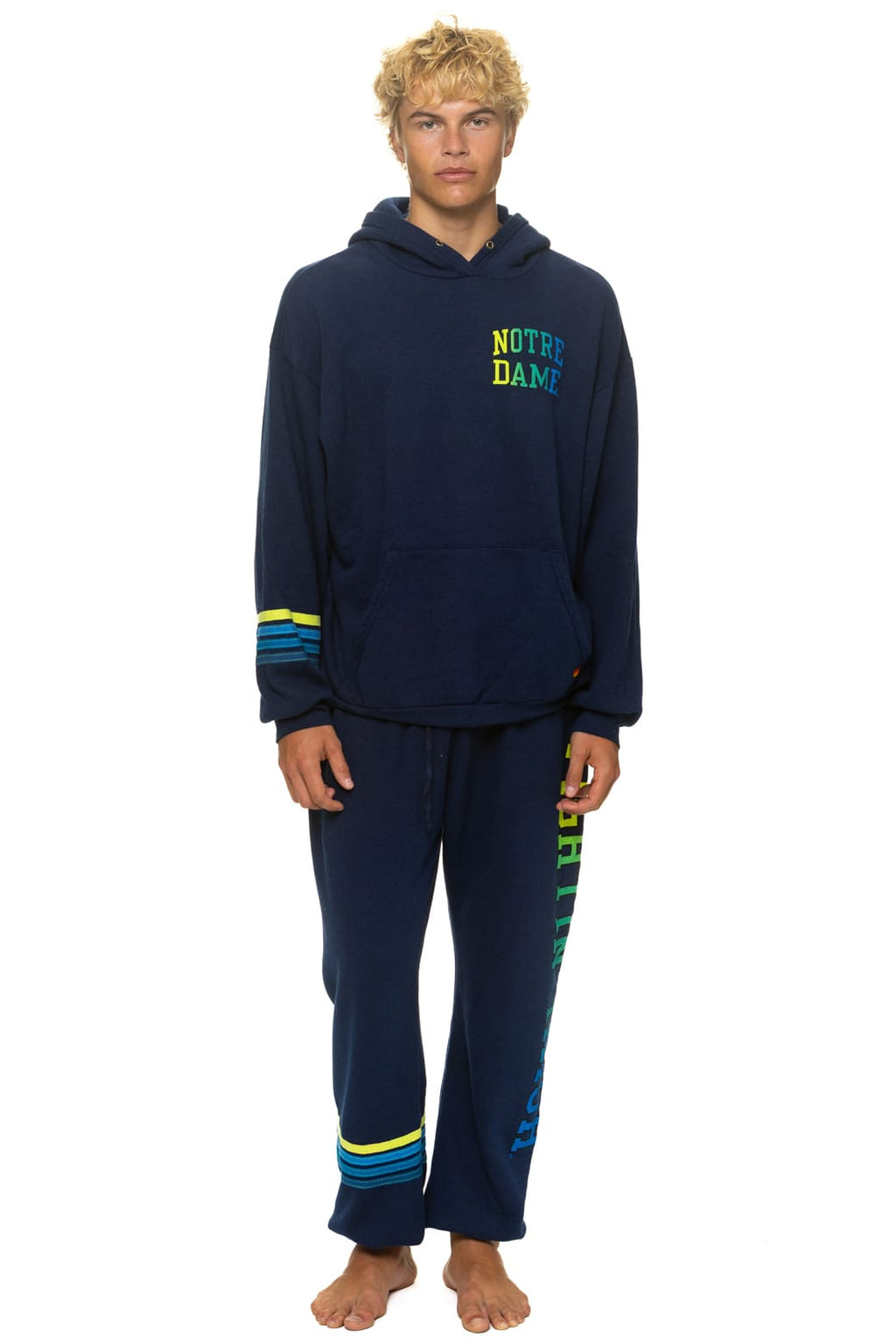 NOTRE DAME 2026 UNISEX POCKET SWEATPANTS - NAVY