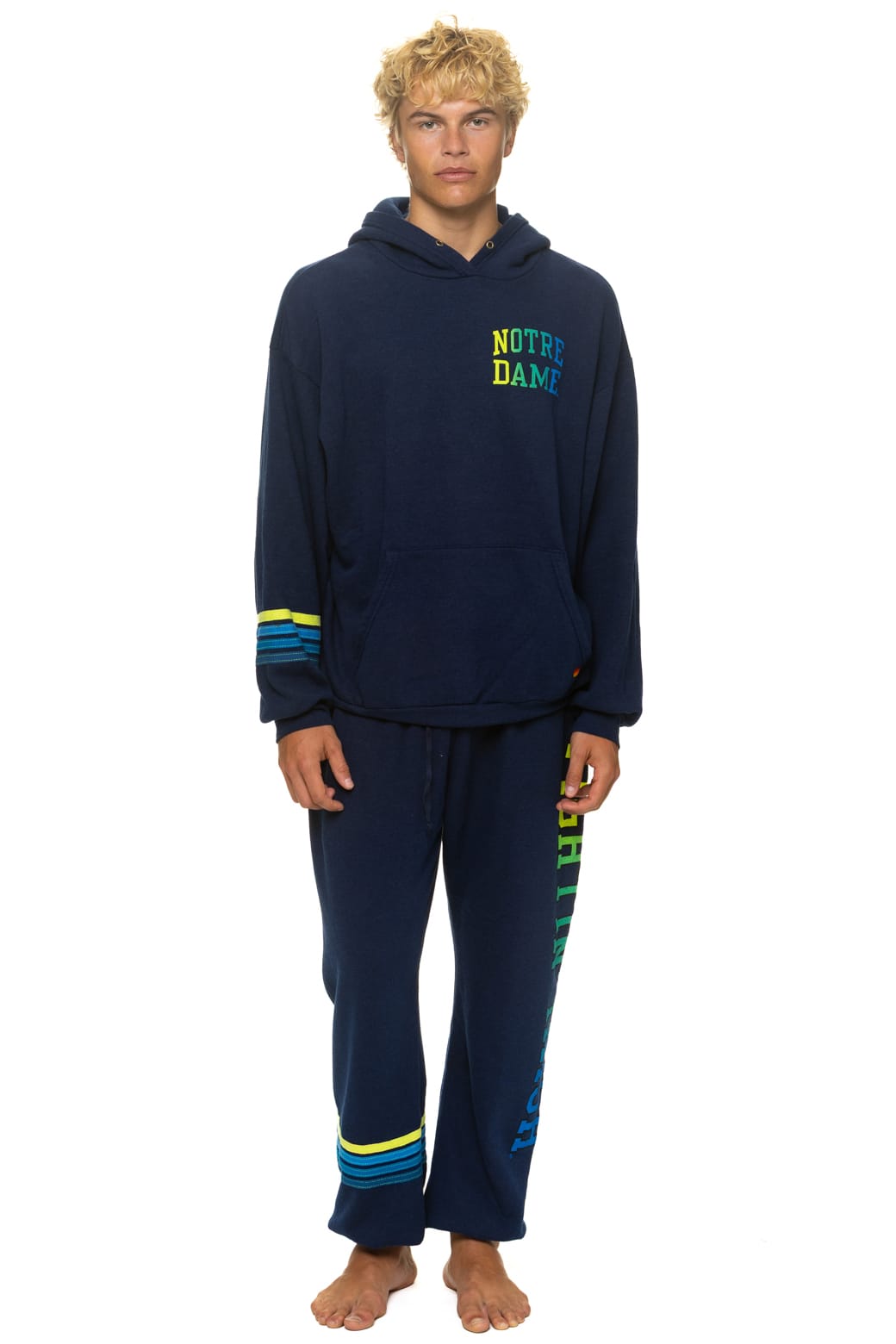 NOTRE DAME 2026 UNISEX POCKET SWEATPANTS - NAVY