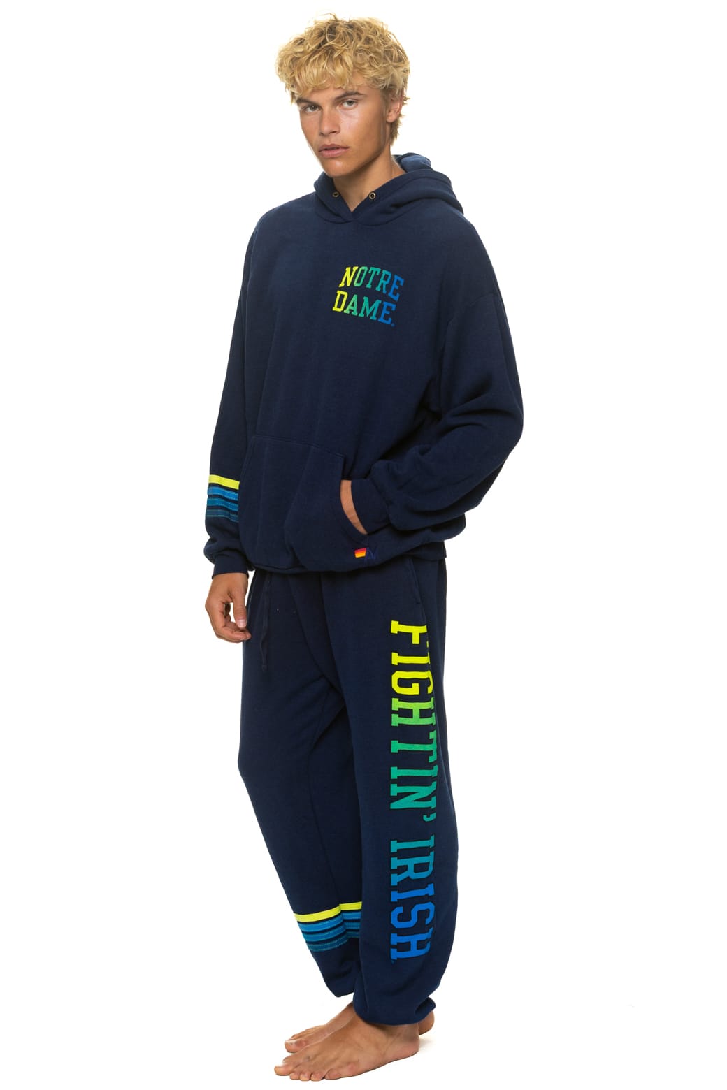 NOTRE DAME 2026 UNISEX POCKET SWEATPANTS - NAVY