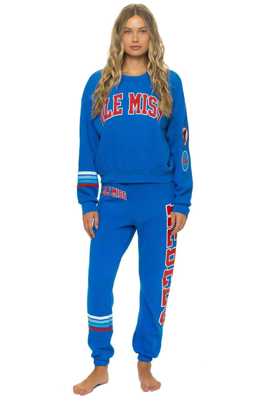 OLE MISS 2026 RELAXED CREW SWEATSHIRT - ADVENTURE BLUE