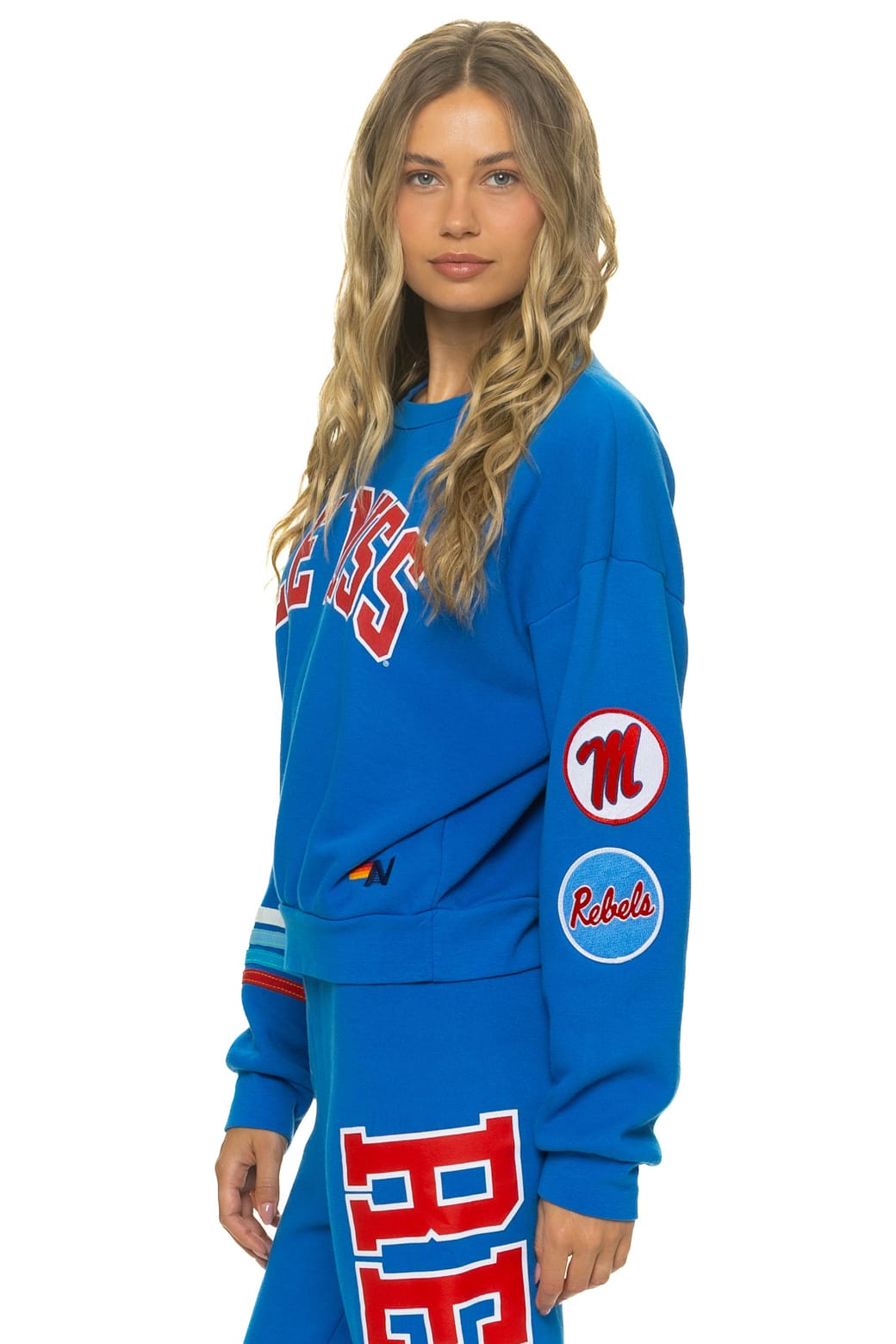 OLE MISS 2026 RELAXED CREW SWEATSHIRT - ADVENTURE BLUE