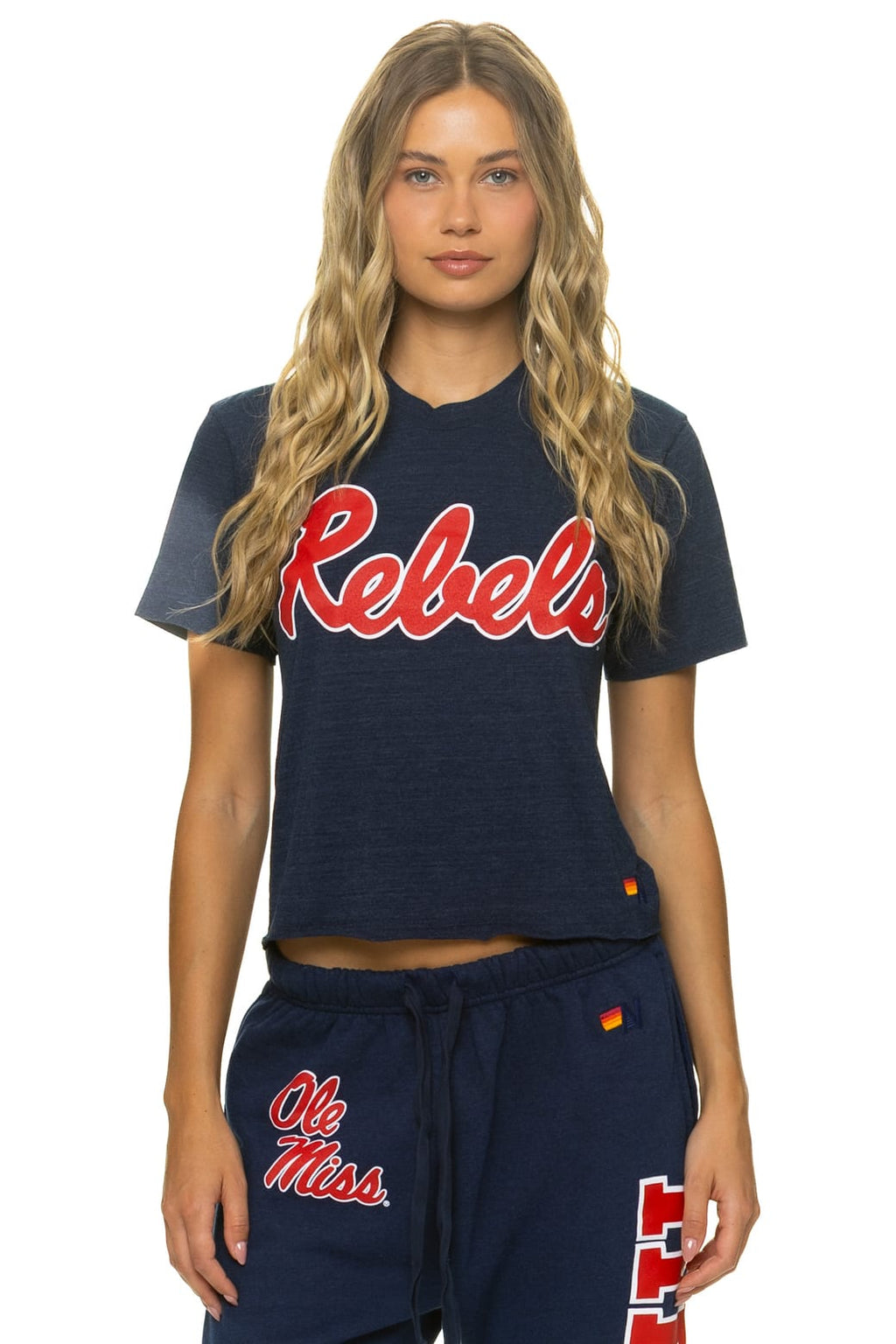 OLE MISS 2026 BOYFRIEND TEE - NAVY