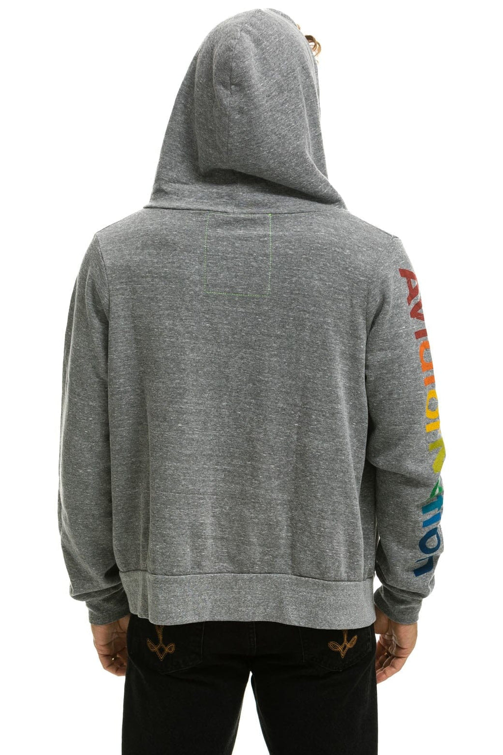 AVIATOR NATION ASPEN HOODIE - HEATHER GREY