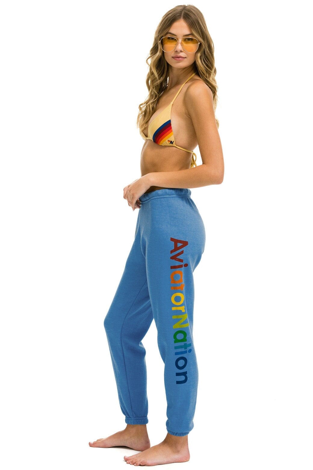 AVIATOR NATION AUSTIN SWEATPANTS - COBALT