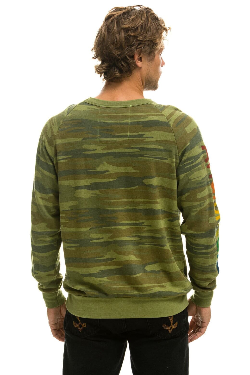 AVIATOR NATION MALIBU SWEATSHIRT - CAMO