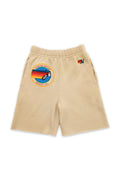 AVIATOR NATION VENICE KIDS SWEATSHORTS - SAND