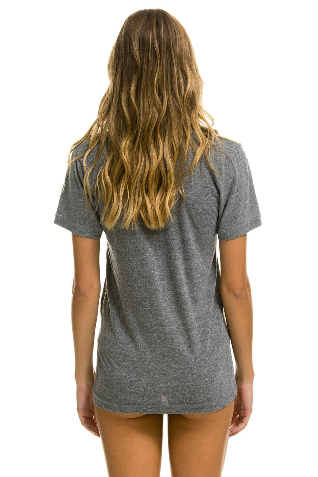 AVIATOR NATION LAGUNA BEACH TEE - HEATHER GREY