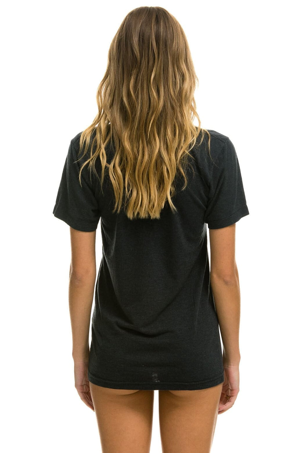 AVIATOR NATION LA JOLLA TEE - CHARCOAL