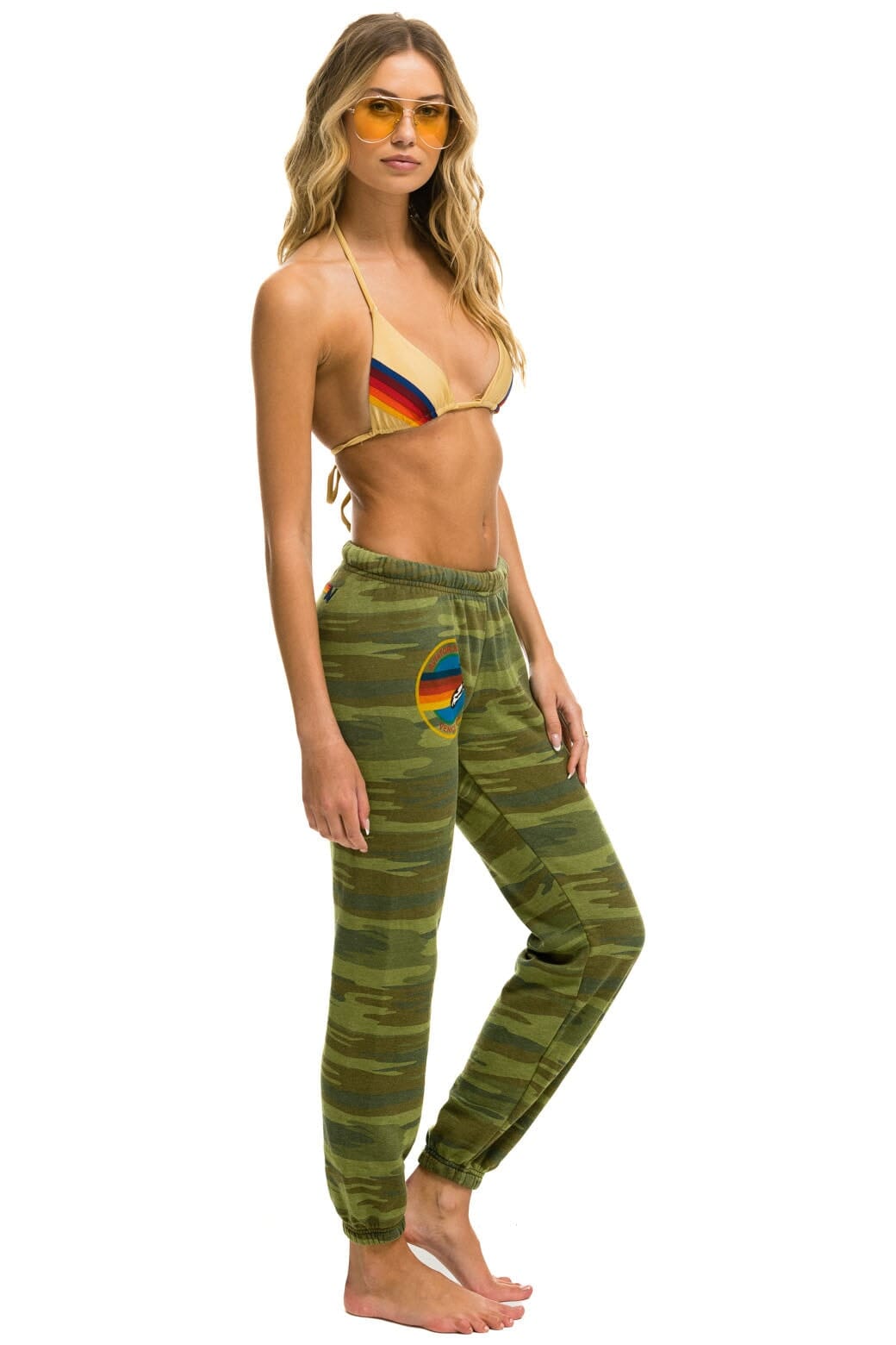 AVIATOR NATION VENICE SWEATPANTS - CAMO