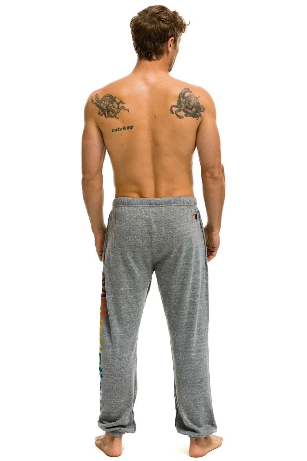 AVIATOR NATION VAIL SWEATPANTS - HEATHER