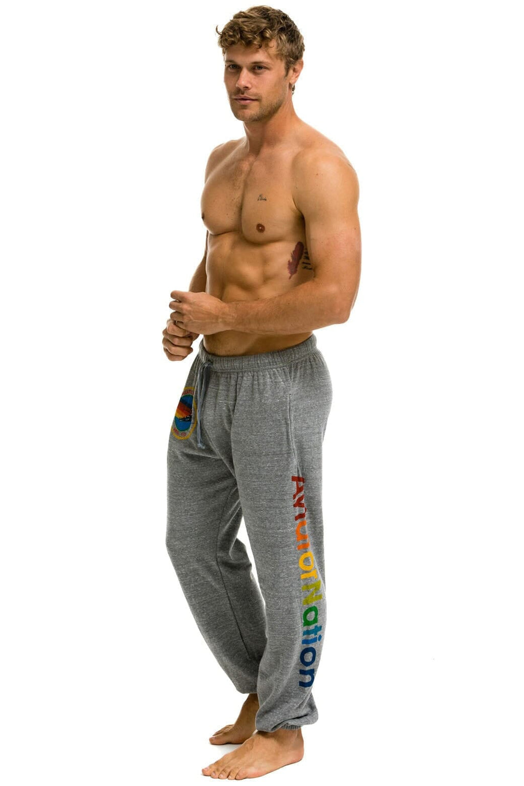 AVIATOR NATION VAIL SWEATPANTS - HEATHER