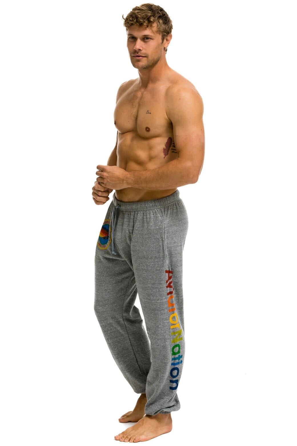 AVIATOR NATION VAIL SWEATPANTS - HEATHER