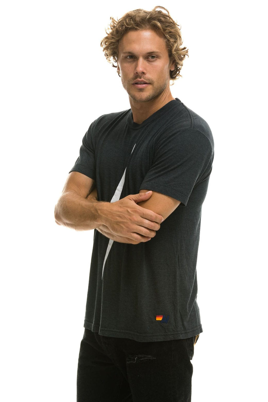 BOLT TEE - CHARCOAL
