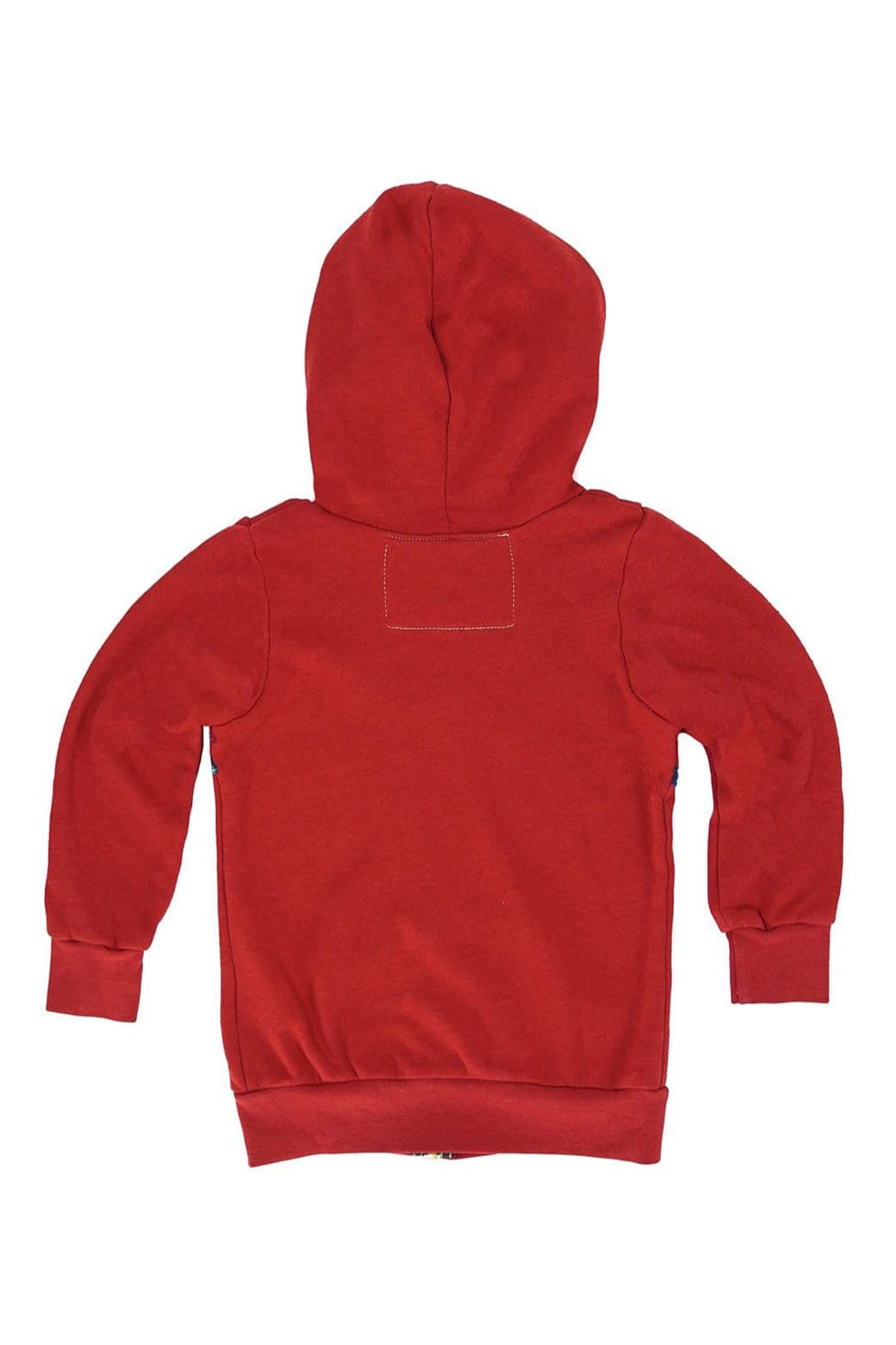 KIDS 5 STRIPE HOODIE - RED