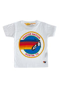 KIDS AVIATOR NATION AUSTIN TEE - WHITE