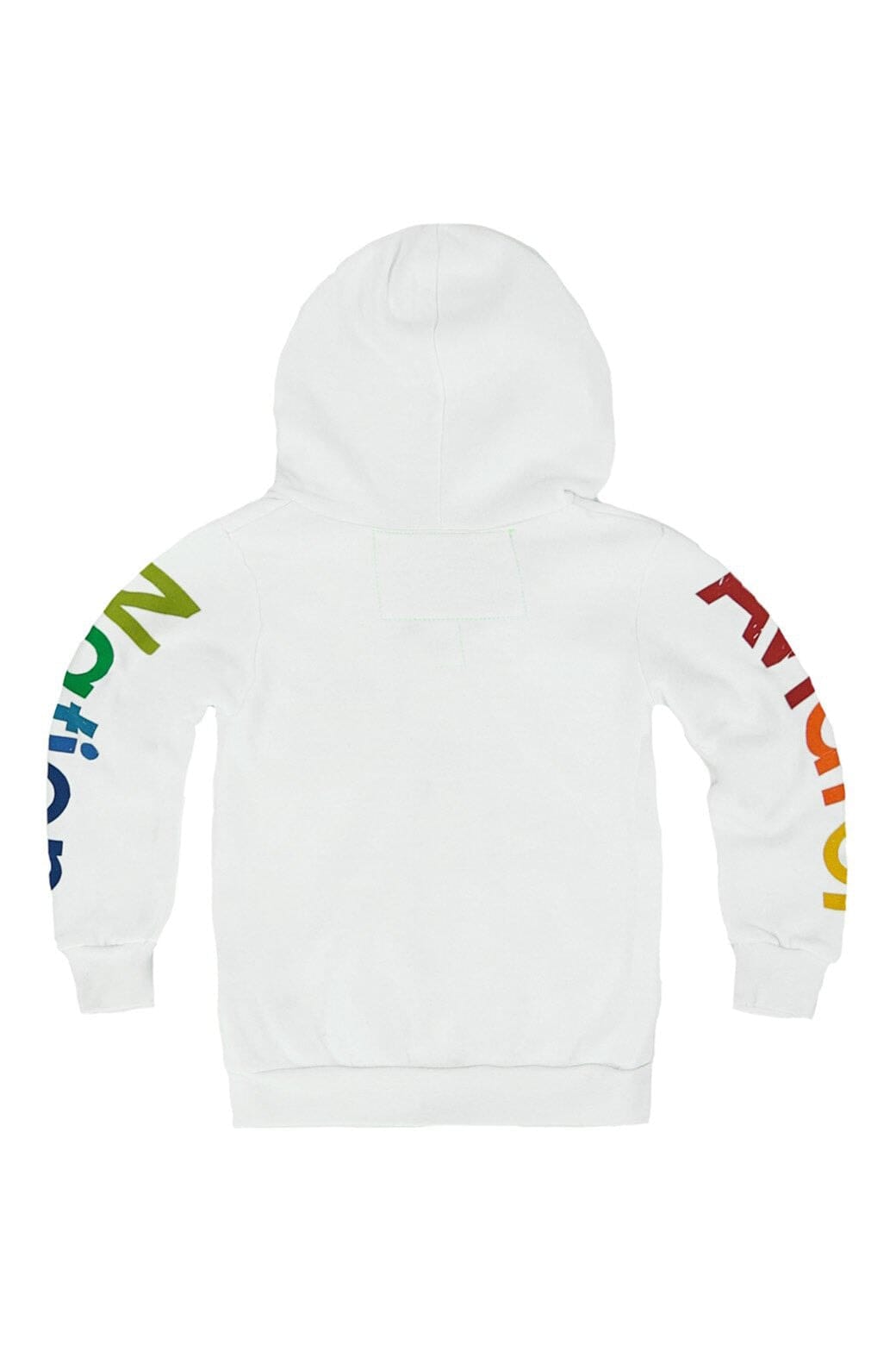 KIDS AVIATOR NATION MALIBU ZIP HOODIE - WHITE