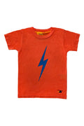 KIDS BOLT TEE - ORANGE