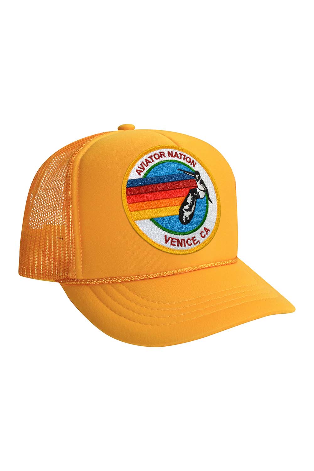 KIDS SIGNATURE LOGO VINTAGE FOAM TRUCKER HAT